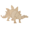 CUTITNOW CUTITNOW Drevená nástenná dekorácia Origami Stegosaurus – dinosaurus do detskej izby CUTITNOW CUTITNOW Drevená nástenná dekorácia Origami Stegosaurus – dinosaurus do detskej izby