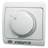 Vents RS-1-400 regulátor otáček ventilátoru do 400W pod omítku Vents RS-1-400 regulátor otáček ventilátoru do 400W pod omítku