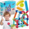 Magnetické stavebnicové kocky pre deti Stick Tyčinky 100 ks Magnetické stavebnicové kocky pre deti Stick Tyčinky 100 ks