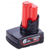 Milwaukee M12 B6 Redlithium Akumulátor (12V/6,0Ah) 4932451395 Milwaukee M12 B6 Redlithium Akumulátor (12V/6,0Ah) 4932451395
