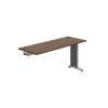 OFFICE PRO s.r.o. HOBIS spojovací stôl - FE 1600 R, orech OFFICE PRO s.r.o. HOBIS spojovací stôl - FE 1600 R, orech