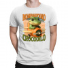 Baby Bombardino Crocodilo - Italian Brainrot - krokodíl bombardér - pánske tričko s potlačou - Tričkový | M | Biela | Pánske tričko Baby Bombardino Crocodilo - Italian Brainrot - krokodíl bombardér - pánske tričko s potlačou - Tričkový | M | Biela | Pánske tričko