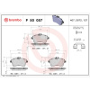 BREMBO Sada brzdových platničiek kotúčovej brzdy BREMBO P 50 057 BREMBO Sada brzdových platničiek kotúčovej brzdy BREMBO P 50 057