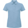 B&C | ID.001 /women, Dámske piqué polo, modrá light, XL B&C | ID.001 /women, Dámske piqué polo, modrá light, XL