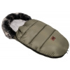 Zimný fusak FLUFFY s kožušinou, 50 x 100cm - olivový Zimný fusak FLUFFY s kožušinou, 50 x 100cm - olivový
