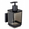 Nástenný dávkovač mydla Wenko 340 ml, čierny Nástenný dávkovač mydla Wenko 340 ml, čierny