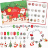Adventný kalendár - Advent Calendar Charms DIY pre darček pre detské náramky (Advent Calendar Charms DIY pre darček pre detské náramky) Adventný kalendár - Advent Calendar Charms DIY pre darček pre detské náramky (Advent Calendar Charms DIY pre darček pre detské náramky)