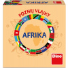 DINO Hra Poznej vlajky Afrika karetní DINO Hra Poznej vlajky Afrika karetní