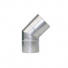 Komínové nerezové koleno 45 ° - ø 180mm, hr. mat. 0,8mm Komínové nerezové koleno 45 ° - ø 180mm, hr. mat. 0,8mm