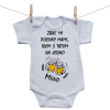 Boodyy Body s krátkym rukávom Idem s tatom na jedno 92 (18-24 mesiacov) Boodyy Body s krátkym rukávom Idem s tatom na jedno 92 (18-24 mesiacov)