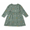 Tchibo - Detské džersejové šaty - pre dievčatá - veľ. 86/92 - farba: zelená Tchibo - Detské džersejové šaty - pre dievčatá - veľ. 86/92 - farba: zelená