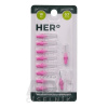 Herbadent HERo 0,7 mm náhradná medzizubná kefka 10 ks Herbadent HERo 0,7 mm náhradná medzizubná kefka 10 ks
