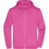DAIBER JN 756 / Pánska mikina s kapucňou - pink XXXL DAIBER JN 756 / Pánska mikina s kapucňou - pink XXXL