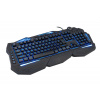 Gaming keyboard C-TECH Scorpia V2 (GKB-119), for gaming, CZ/SK, 7 color backlight, programmable, black, USB