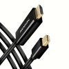AXAGON RVDM-HI14C2, Mini DisplayPort -> HDMI 1.4 redukcie / kábel 1.8 m, 4K/30Hz RVDM-HI14C2 AXAGON RVDM-HI14C2, Mini DisplayPort -> HDMI 1.4 redukcie / kábel 1.8 m, 4K/30Hz RVDM-HI14C2
