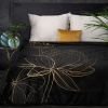 Prikrývka na posteľ - Eurofirana Mimopirans Microfibra 200 x 150 cm čierna, zlatá (Lili prikrývka 3 150 x 200 cm čierna) Prikrývka na posteľ - Eurofirana Mimopirans Microfibra 200 x 150 cm čierna, zlatá (Lili prikrývka 3 150 x 200 cm čierna)