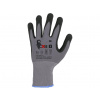 CXS ICA / Rukavice máčané v nitrile - šedá/čierna 9 CXS ICA / Rukavice máčané v nitrile - šedá/čierna 9
