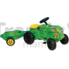 Dohány detský farmársky traktor Turbo s vlečkou 100 zelený Dohány detský farmársky traktor Turbo s vlečkou 100 zelený