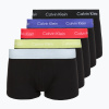 Boxerky Calvin Klein LV00NB4412 Low Rise Trunk 5 pairs black with green bloom wb/black with dazzlin Boxerky Calvin Klein LV00NB4412 Low Rise Trunk 5 pairs black with green bloom wb/black with dazzlin