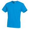 Tričko STEDMAN CLASSIC V-NECK MEN Ocean Blue modrá L Tričko STEDMAN CLASSIC V-NECK MEN Ocean Blue modrá L