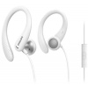 PHILIPS TAA1105 Športové slúchadlá do uší s mikrofónom, biele PHILIPS TAA1105 Športové slúchadlá do uší s mikrofónom, biele