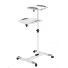 MANHATTAN vozík pro projektor/laptop, šedo-bílá MANHATTAN vozík pro projektor/laptop, šedo-bílá