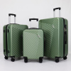 3dílná sada cestovních kufrů BestBerg BBL-106G / 48, 70, 104 l / ABS / námořnická zelená 3dílná sada cestovních kufrů BestBerg BBL-106G / 48, 70, 104 l / ABS / námořnická zelená