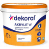 Latexová farba na steny Dekoral 10 l biela matná Latexová farba na steny Dekoral 10 l biela matná
