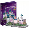CubicFun 3D puzzle svítící Zámok Neuschwanstein 128 ks CubicFun 3D puzzle svítící Zámok Neuschwanstein 128 ks
