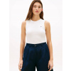 Tommy Hilfiger dámske biele tielko WW0WW47806YBL M Tommy Hilfiger dámske biele tielko WW0WW47806YBL M