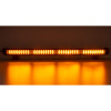LED svetelná alej 12V / 24V - oranžová 36x1W LED vodeodolná IP67 / ECE R10, R65 (628mm) LED svetelná alej 12V / 24V - oranžová 36x1W LED vodeodolná IP67 / ECE R10, R65 (628mm)