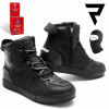 Krátke mestské motocyklové topánky REBELHORN Vandal II kožené čierne, veľkosť 38 Krátke mestské motocyklové topánky REBELHORN Vandal II kožené čierne, veľkosť 38