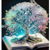 Norimpex diamantové maľovanie Magický strom v knihe 30 x 40cm Norimpex diamantové maľovanie Magický strom v knihe 30 x 40cm