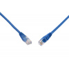 Patch kábel CAT5E UTP PVC 0,5m modrý non-snag-proof C5E-155BU-0,5MB Patch kábel CAT5E UTP PVC 0,5m modrý non-snag-proof C5E-155BU-0,5MB