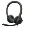 LOGITECH Logitech® H390 USB Headset - BLACK 981-000406 LOGITECH Logitech® H390 USB Headset - BLACK 981-000406