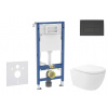 Geberit Duofix Set predstenovej inštalácie, klozetu Oudee Vortex a dosky softclose, tlačidlo Delta50, matná čierna SANI11CA5149B Geberit Duofix Set predstenovej inštalácie, klozetu Oudee Vortex a dosky softclose, tlačidlo Delta50, matná čierna SANI11CA5149B