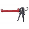 Fortum Pištoľ na tmel poloskeletová kovová, 229mm, nastaviteľný pomer tlaku 12:1/25:1, pímateľný spätný posun 4770822 Fortum Pištoľ na tmel poloskeletová kovová, 229mm, nastaviteľný pomer tlaku 12:1/25:1, pímateľný spätný posun 4770822