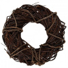 Clayre & Eef Prírodný hnedý prútený rustikálny veniec S - Ø 30*8 cm - Clayre & Eef Clayre & Eef Prírodný hnedý prútený rustikálny veniec S - Ø 30*8 cm - Clayre & Eef