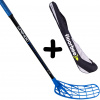 Unihoc UNILITE PERFORMANCE FL 28 blue + Stickbag modrá / čierna, Pravá (pravá ruka dole), 104cm (=114cm) Unihoc UNILITE PERFORMANCE FL 28 blue + Stickbag modrá / čierna, Pravá (pravá ruka dole), 104cm (=114cm)