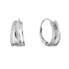 Strieborné visiace náušnice prepletané 11680.1 Strieborné visiace náušnice prepletané 11680.1