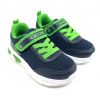 Svietiace tenisky Geox J Assister Boy Navy/ Green Veľkosť: 24, Vnútorná dĺžka topánky: 15,5 cm Svietiace tenisky Geox J Assister Boy Navy/ Green Veľkosť: 24, Vnútorná dĺžka topánky: 15,5 cm