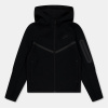 Nike Sportswear Tech Fleece Full-Zip Hoodie Juniors Black 7-8 rokov Nike Sportswear Tech Fleece Full-Zip Hoodie Juniors Black 7-8 rokov