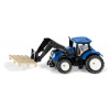 SIKU Blister - traktor New Holland s paletovými vidlami a paletou SIKU Blister - traktor New Holland s paletovými vidlami a paletou