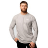 GymBeam Tričko Basic s dlhým rukávom Grey - XXXL GymBeam Tričko Basic s dlhým rukávom Grey - XXXL