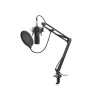 Streamovací mikrofón Genesis Radium 300, XLR, kardioidná polarizácia, ohybné rameno, pop-filter NGM-1695 Streamovací mikrofón Genesis Radium 300, XLR, kardioidná polarizácia, ohybné rameno, pop-filter NGM-1695