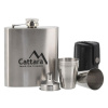 CATTARA Fľaša ploskačka 175ml + súprava panákov 4ks CATTARA Fľaša ploskačka 175ml + súprava panákov 4ks