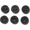 TRU COMPONENTS TC-MH14-4A203 tesniaca vložka s viacerými priechodmi PG11 4 x 1.3 - 2.3 mm guma čierna 50 ks; TC-10820764 TRU COMPONENTS TC-MH14-4A203 tesniaca vložka s viacerými priechodmi PG11 4 x 1.3 - 2.3 mm guma čierna 50 ks; TC-10820764