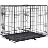 Dog Fantasy klietka skladacia XL 2 dvere 106 x 69 x 77 cm Dog Fantasy klietka skladacia XL 2 dvere 106 x 69 x 77 cm