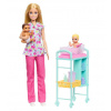 Barbie Dětská doktorka a 2 miminka Barbie Dětská doktorka a 2 miminka
