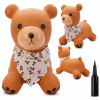 Hopsadlo gumový koník TEDDY 52 cm hnedý s hudbou Hopsadlo gumový koník TEDDY 52 cm hnedý s hudbou